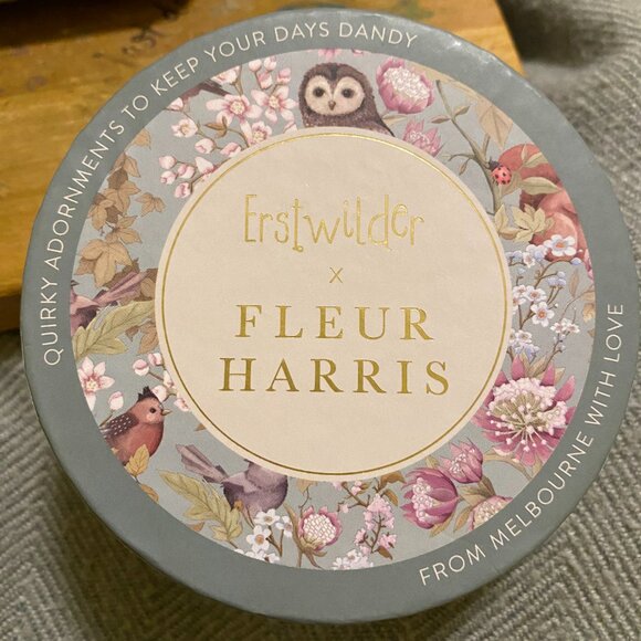 Erstwilder x Fleur Harris Enchanted Deer Resin Brooch NWT - Picture 3 of 4